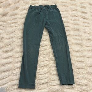 Hanna Andersson Teal Kids Leggings